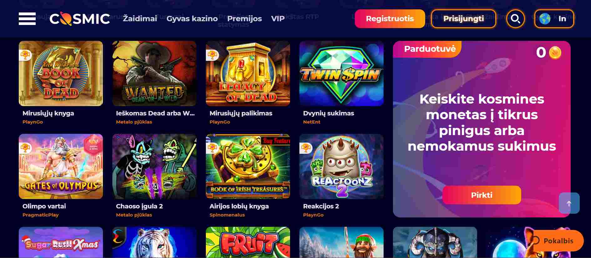 Cosmic Slots
